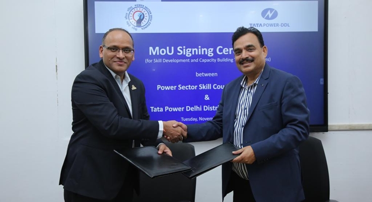 Tata Power-DDL, PSSC sign MoU to provide skill development training for discoms