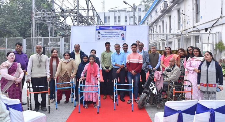 Tata Power-DDL provides distributes appliances on International Day of Persons with Disabilities