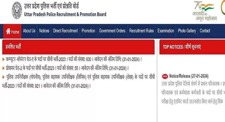 UP Police Constable Admit Card 2024 Released: Download Now