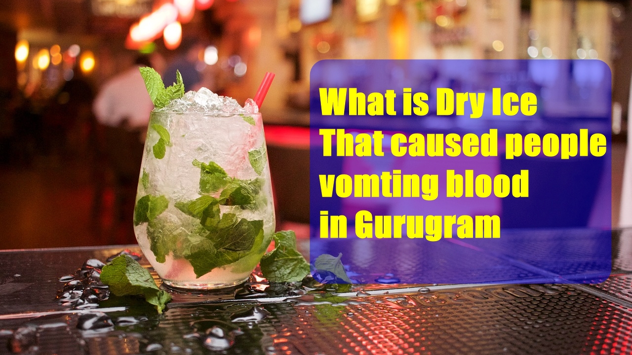 Dry Ice News: What is dry ice that caused people vomit blood in Gurugram