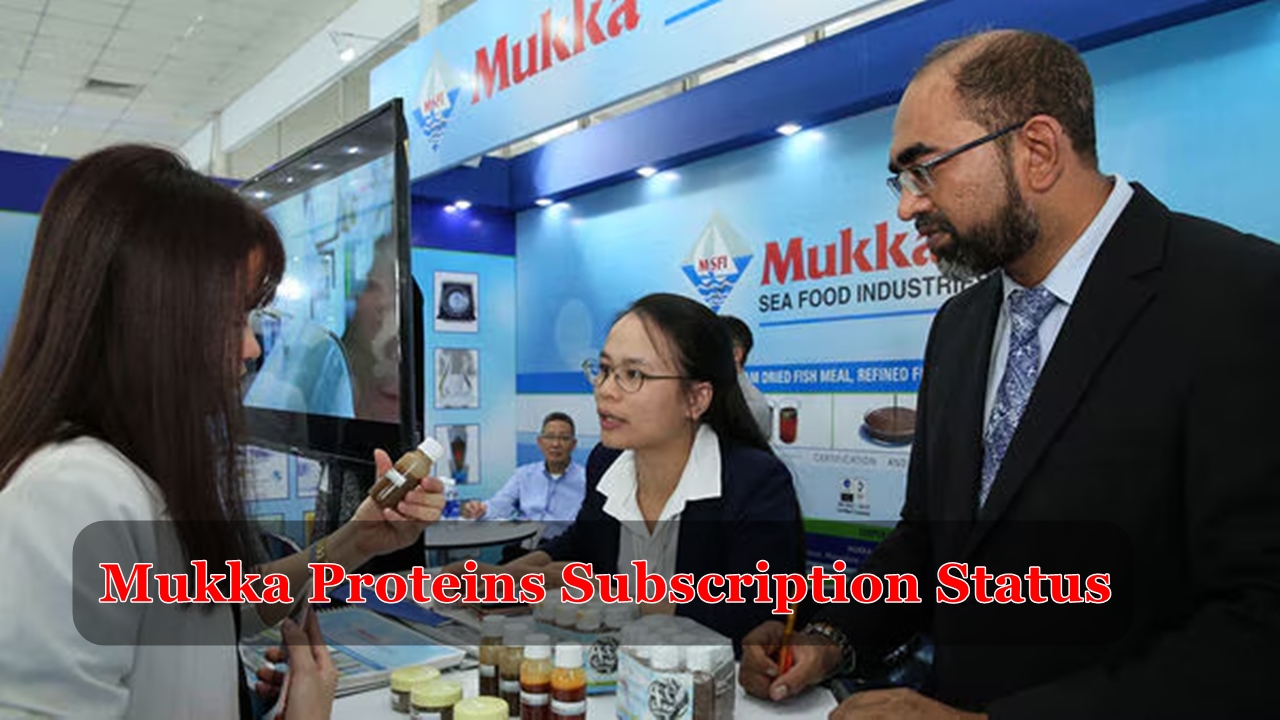 Mukka Proteins Subscription Status: Mukka Proteins IPO bought huge 136.99 times more, know GMP and other information