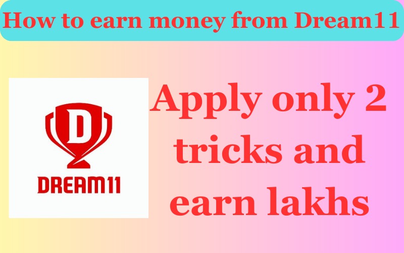 How To Earn Money From Dream11 app