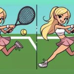 Optical Illusion: Can You Spot the 3 Differences in This Tennis Player’s Picture in 30 Seconds?